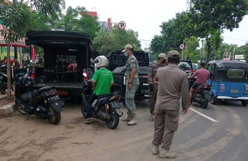 Lagi Pelanggar Psbb Terjaring Alasannya Lupa Masker Dikantongin