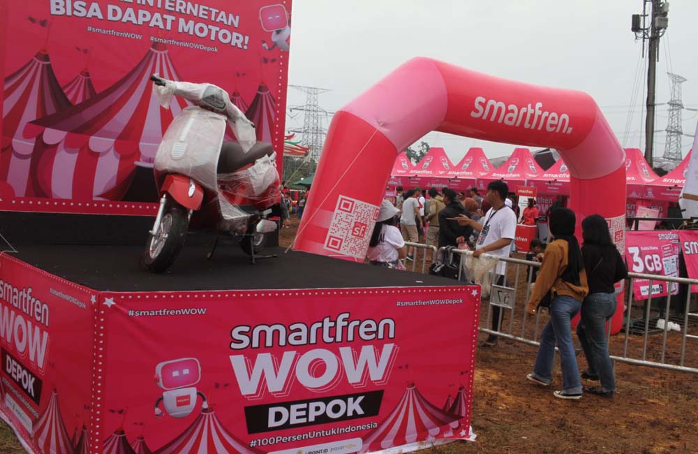 Smartfren Gelar Festival Wow Persen Di Depok Poskotaonline