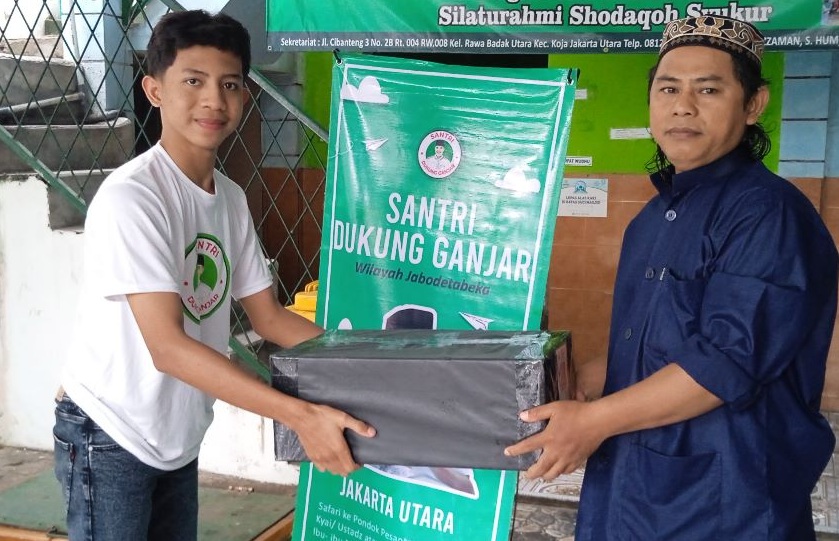 Santri Dukung Ganjar Jabodetabek Kunjungi Pondok Pesantren Al Bayyinah