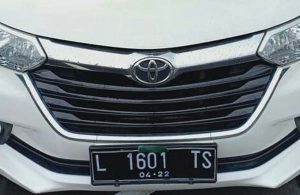 Avanza nopol palsu