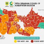 peta covid kab bogot