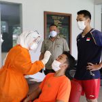 atlet pelatnas lakukan swab