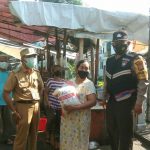 Bantuan sembako di Paseban