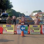 Polres Pekalongan lakukan penyekatan