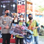 Lomba Mural Polda Lampung