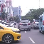 Parkir liar di Jakarta Pusat