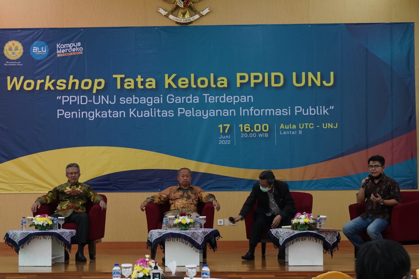 UNJ Gelar Workshop Tata Kelola Pejabat Pengelola Informasi Publik ...