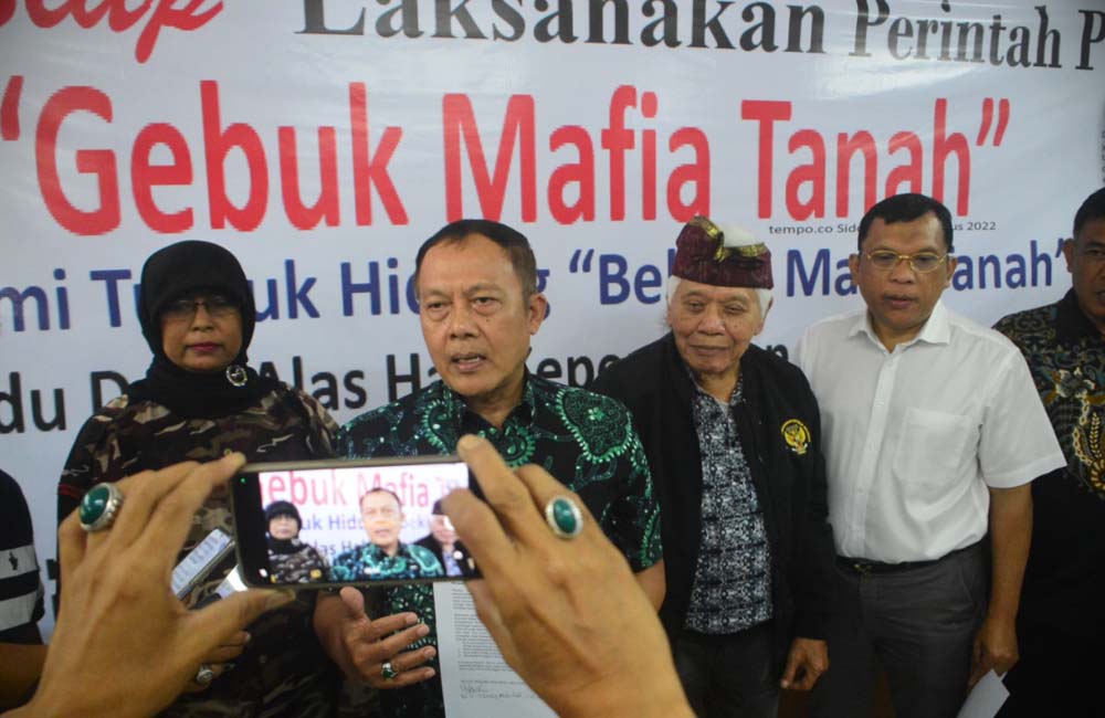 Dukungan Kepada Presiden Untuk Segera Berantas Mafia Tanah - Poskotaonline