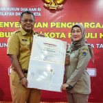 Piagam penghargaan Kanwil Kemenkumham DKI Jakarta