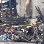 Rumah wartawan dibakar