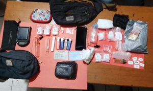 Bawa sabu dan inex ditangkap