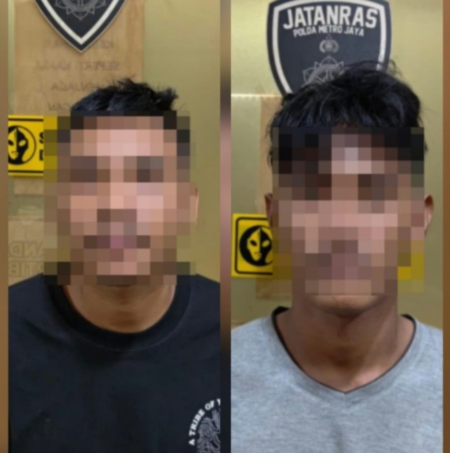 Tim Jatanras PMJ Tangkap Dua Tersangka Pembunuh Seorang Wanita di Pinang Ranti Jaktim